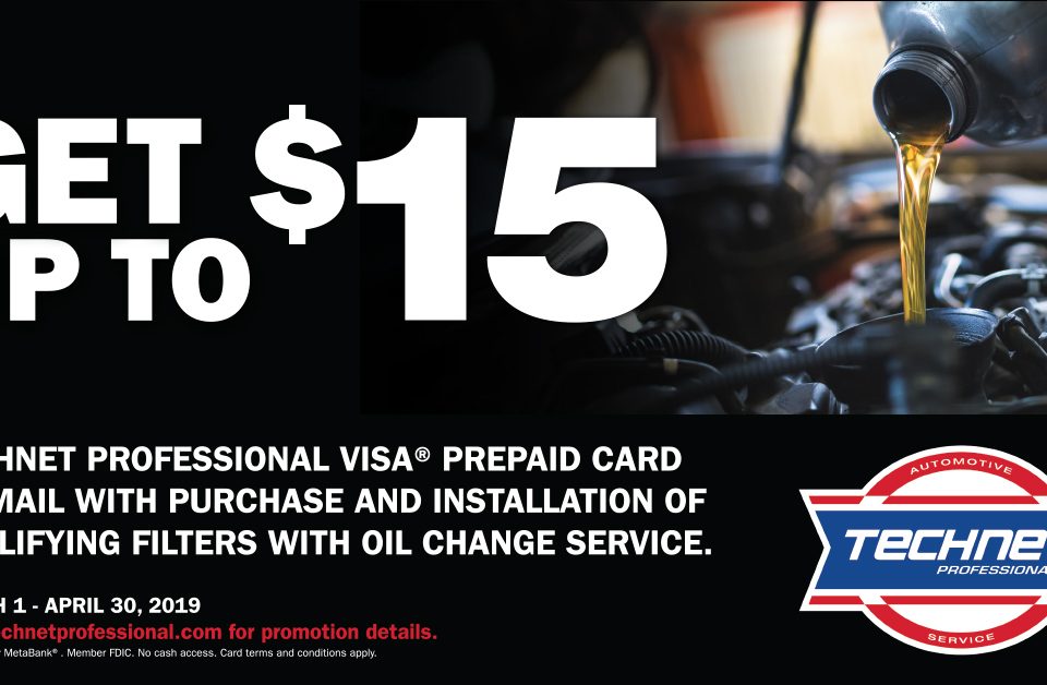 Spring 2019 Carquest Oil & Air Filter Promotion
